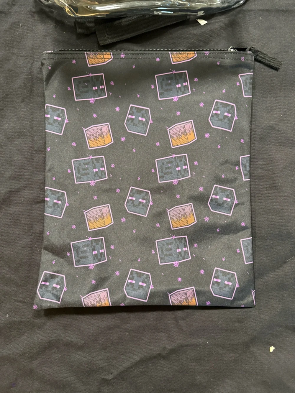 Minecraft ENDERMAN 16” School Clear Backpack | NWT